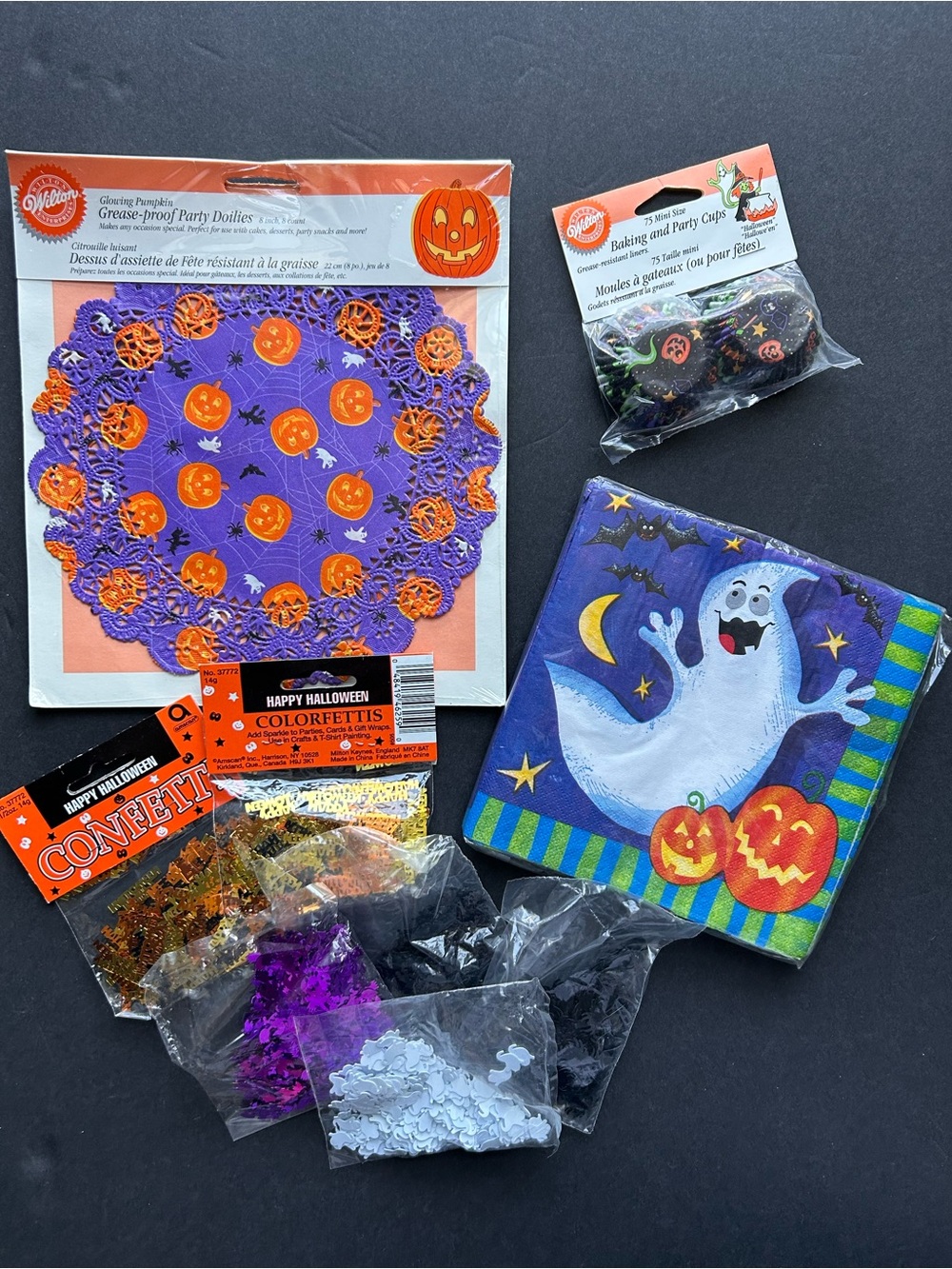 Vintage Halloween Party Supplies, NWT